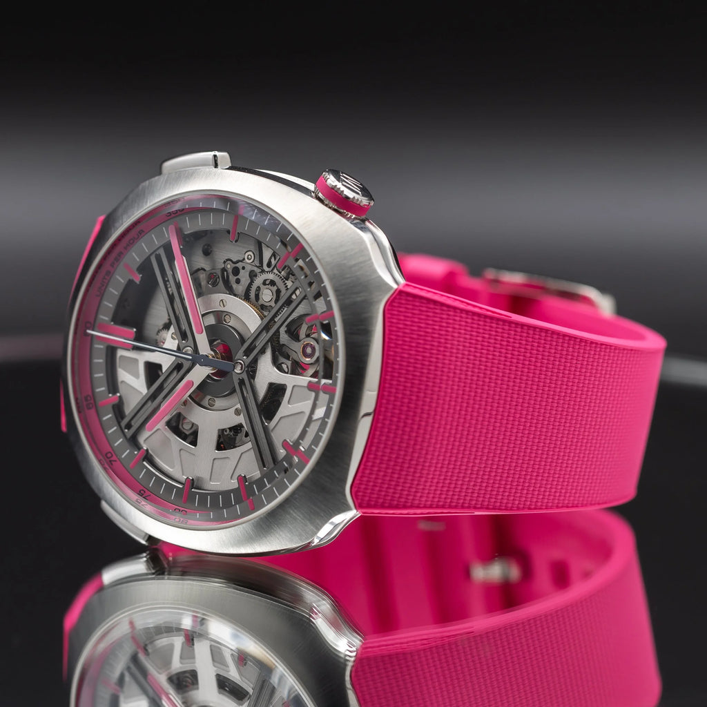 H. MOSER & CIE Streamliner BWT Alpine Drivers & Mechanics Pink Edition 6700-1201 — image 5