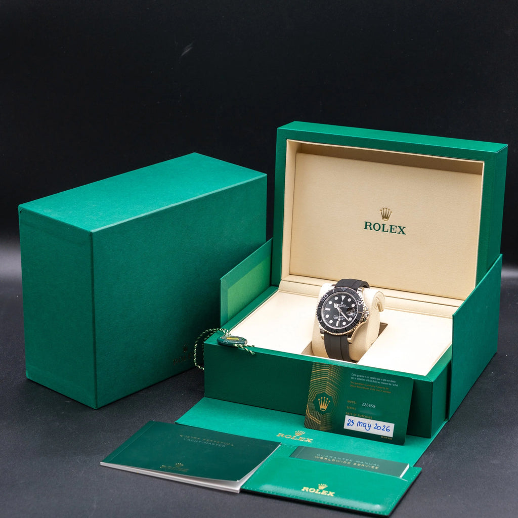 ROLEX Yacht-Master White Gold Black Dial Oysterflex 42MM 226659 - NEW 2026 — image 3