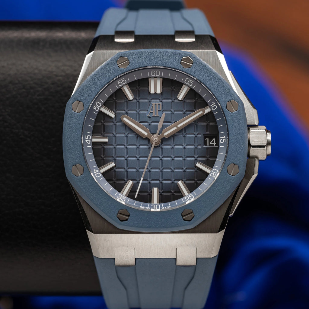 AUDEMARS PIGUET Royal Oak Offshore Steel Smoked Blue Dial 15605SK.OO.A350CA.01 — image 10