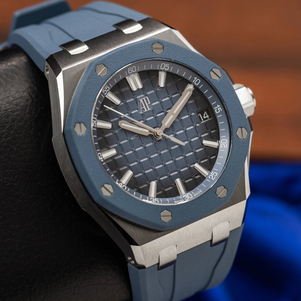 AUDEMARS PIGUET Royal Oak Offshore Steel Smoked Blue Dial 15605SK.OO.A350CA.01 — image 11