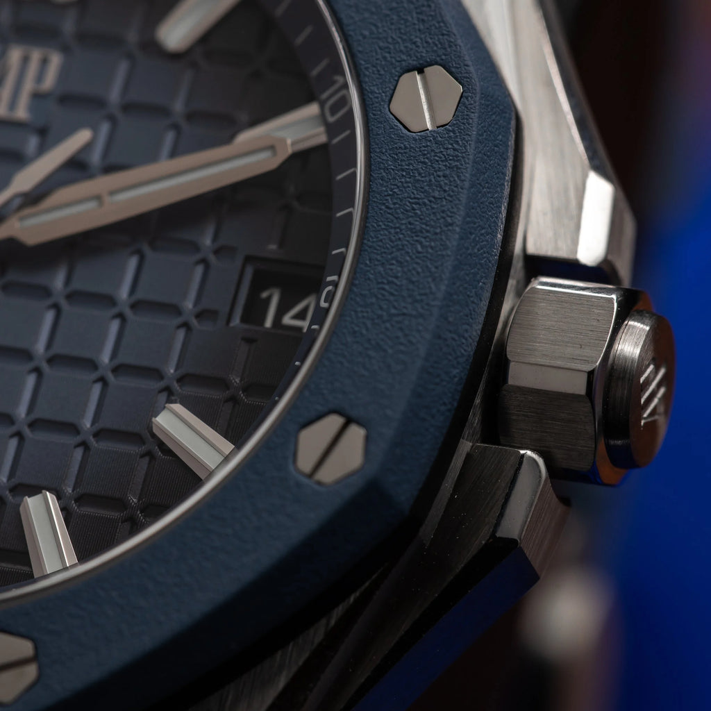 AUDEMARS PIGUET Royal Oak Offshore Steel Smoked Blue Dial 15605SK.OO.A350CA.01 — image 8
