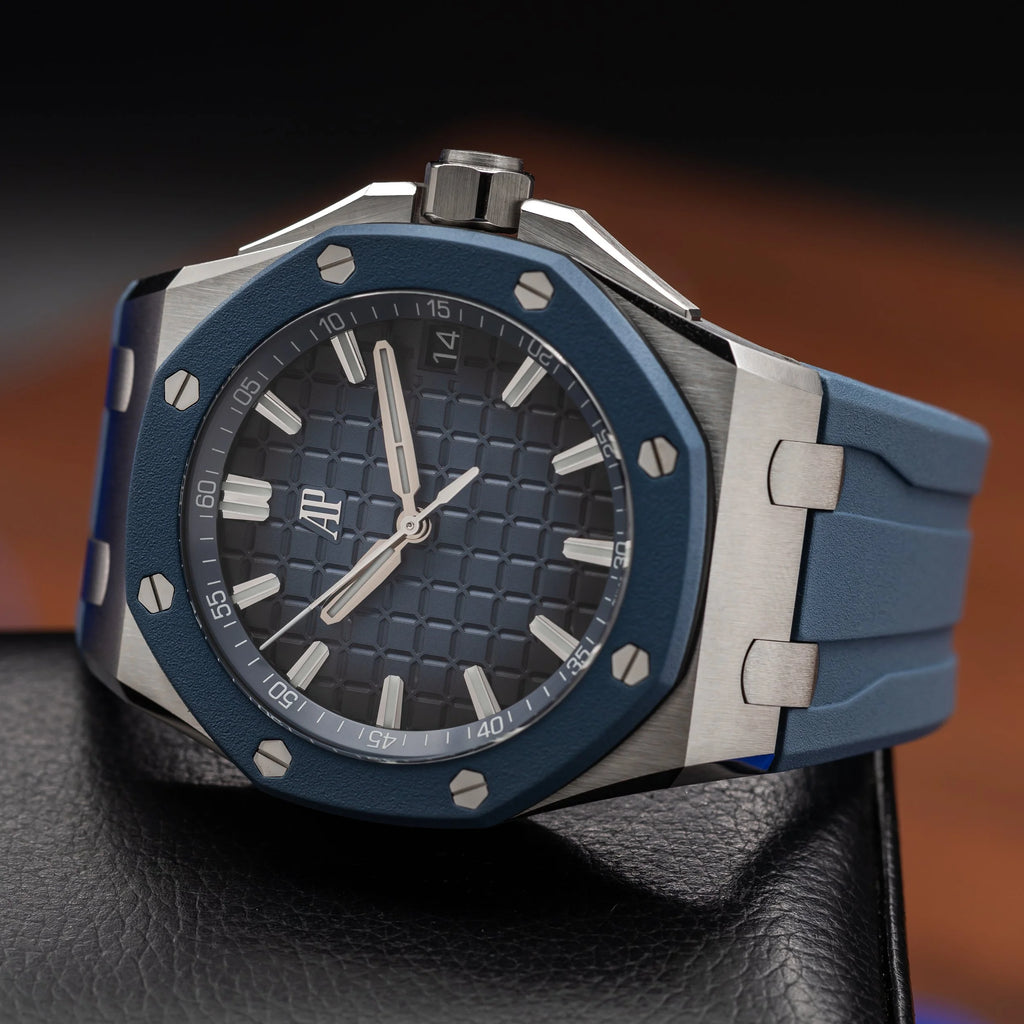 AUDEMARS PIGUET Royal Oak Offshore Steel Smoked Blue Dial 15605SK.OO.A350CA.01 — image 15