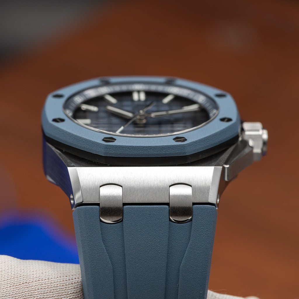 AUDEMARS PIGUET Royal Oak Offshore Steel Smoked Blue Dial 15605SK.OO.A350CA.01 — image 17
