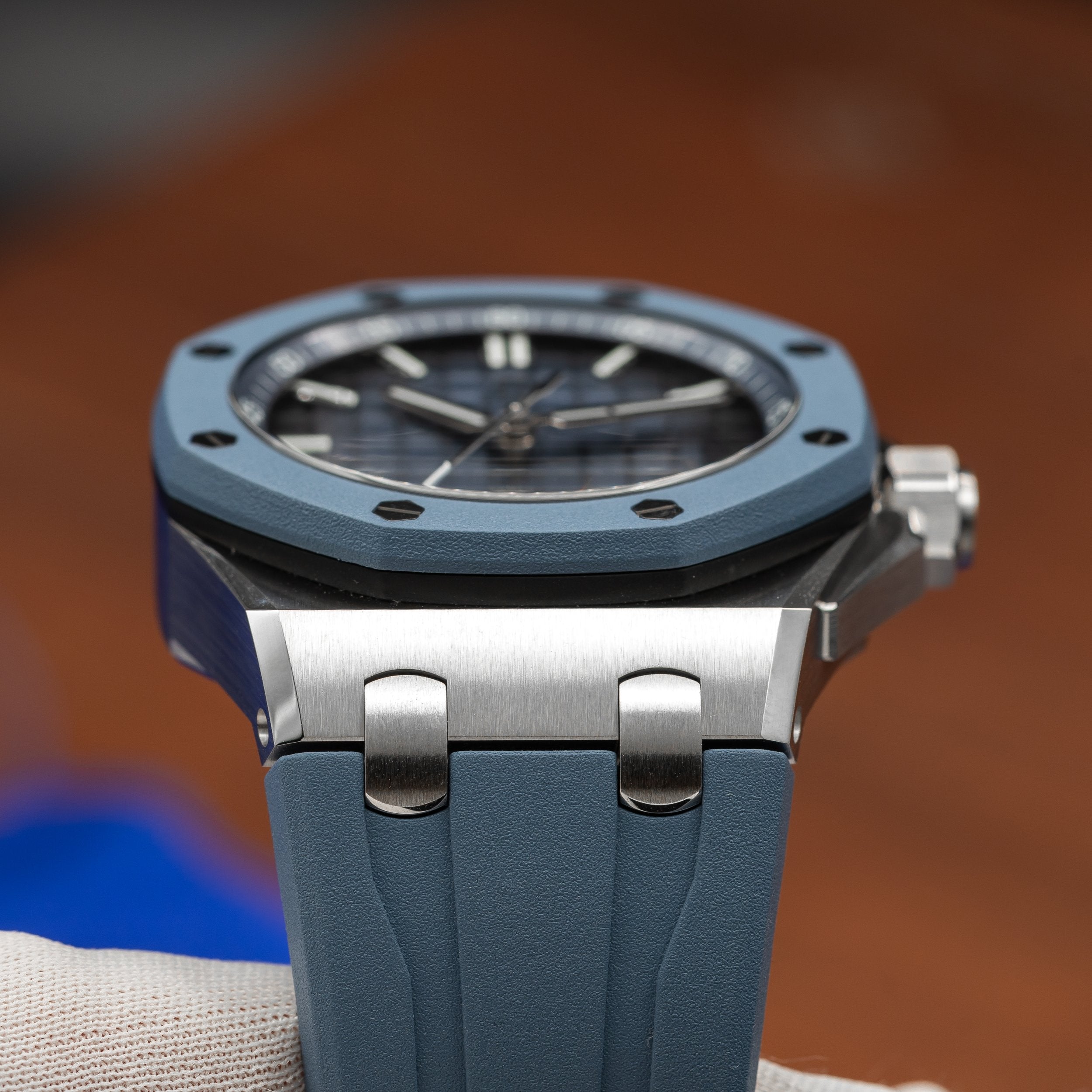 AUDEMARS PIGUET Royal Oak Offshore Steel Smoked Blue Dial 15605SK.OO.A350CA.01 — image 17