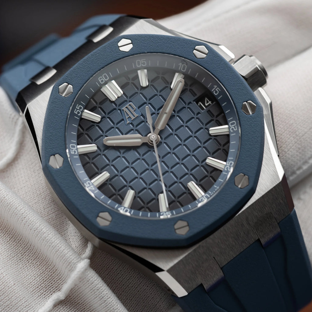 AUDEMARS PIGUET Royal Oak Offshore Steel Smoked Blue Dial 15605SK.OO.A350CA.01 — image 22