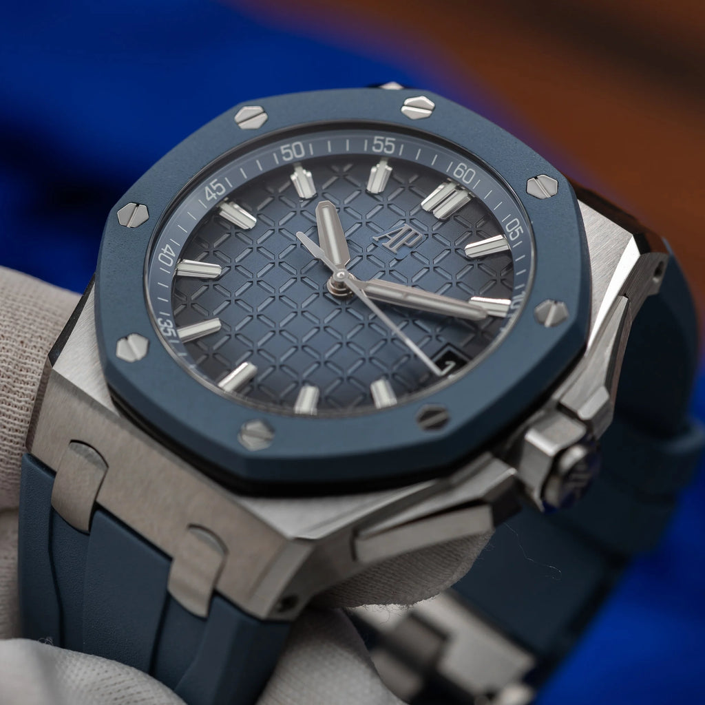 AUDEMARS PIGUET Royal Oak Offshore Steel Smoked Blue Dial 15605SK.OO.A350CA.01 — image 24