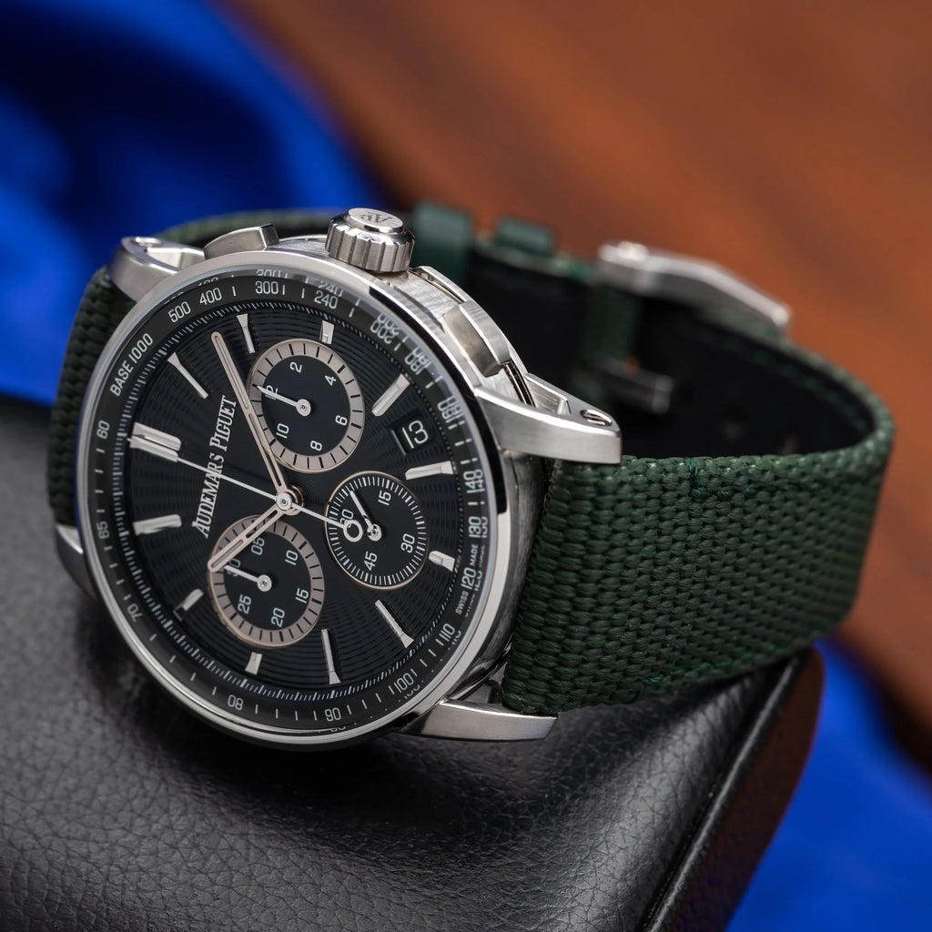 AUDEMARS PIGUET Code 11.59 Chronograph Green Dial 41mm 26393ST.OO.A056KB.01 NEW — image 11