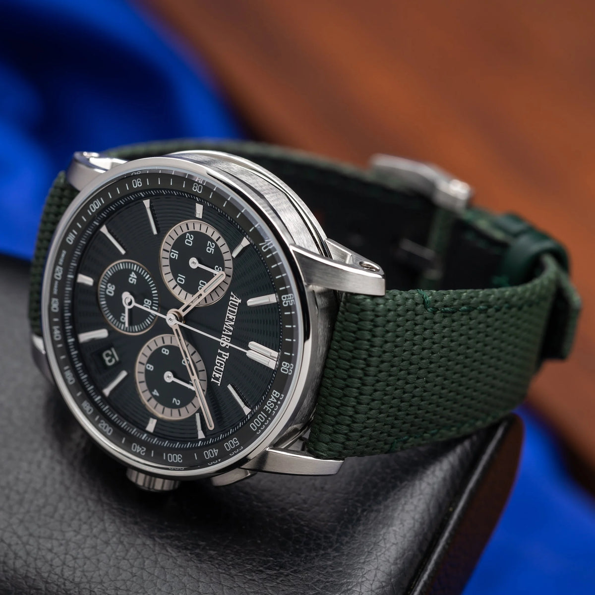 AUDEMARS PIGUET Code 11.59 Chronograph Green Dial 41mm 26393ST.OO.A056KB.01 NEW — image 12