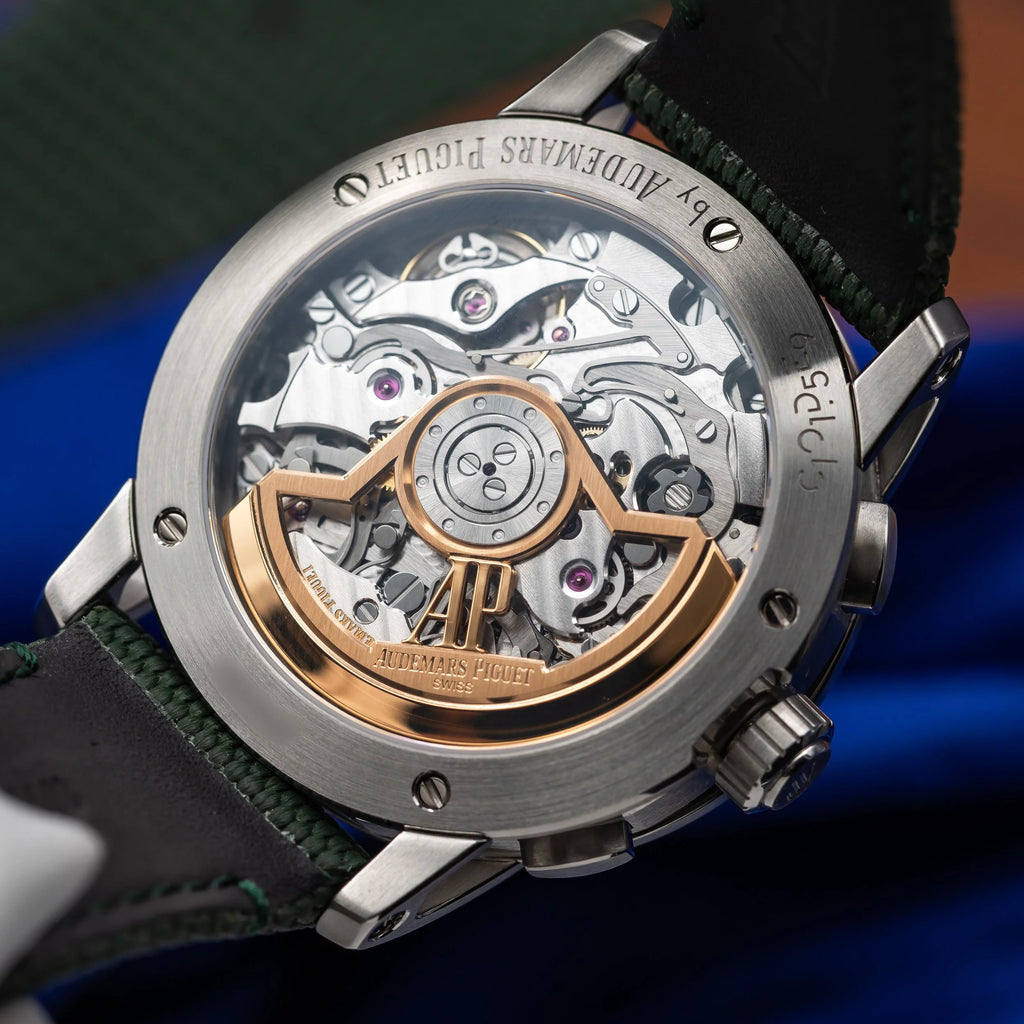 AUDEMARS PIGUET Code 11.59 Chronograph Green Dial 41mm 26393ST.OO.A056KB.01 NEW — image 7