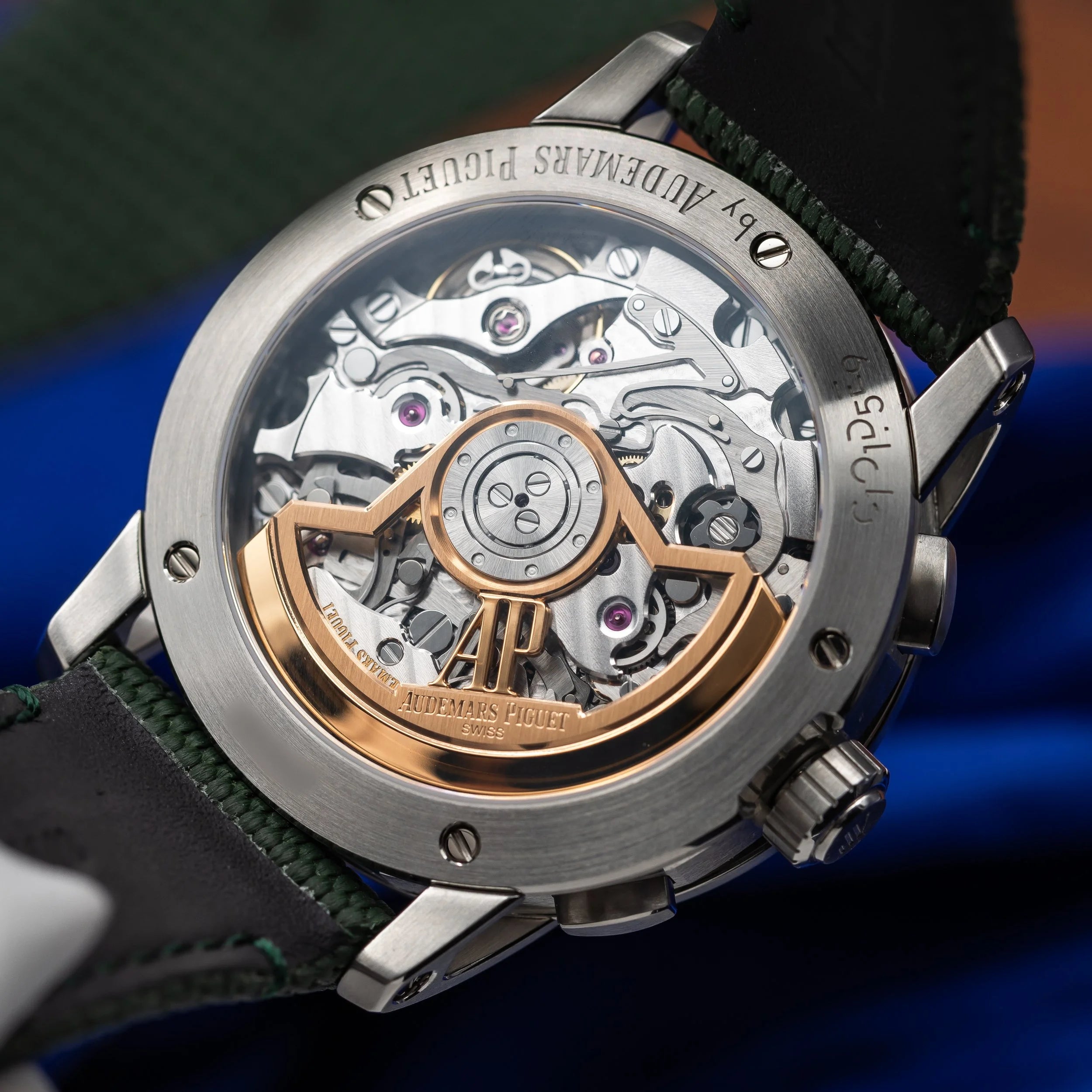 AUDEMARS PIGUET Code 11.59 Chronograph Green Dial 41mm 26393ST.OO.A056KB.01 NEW — image 7