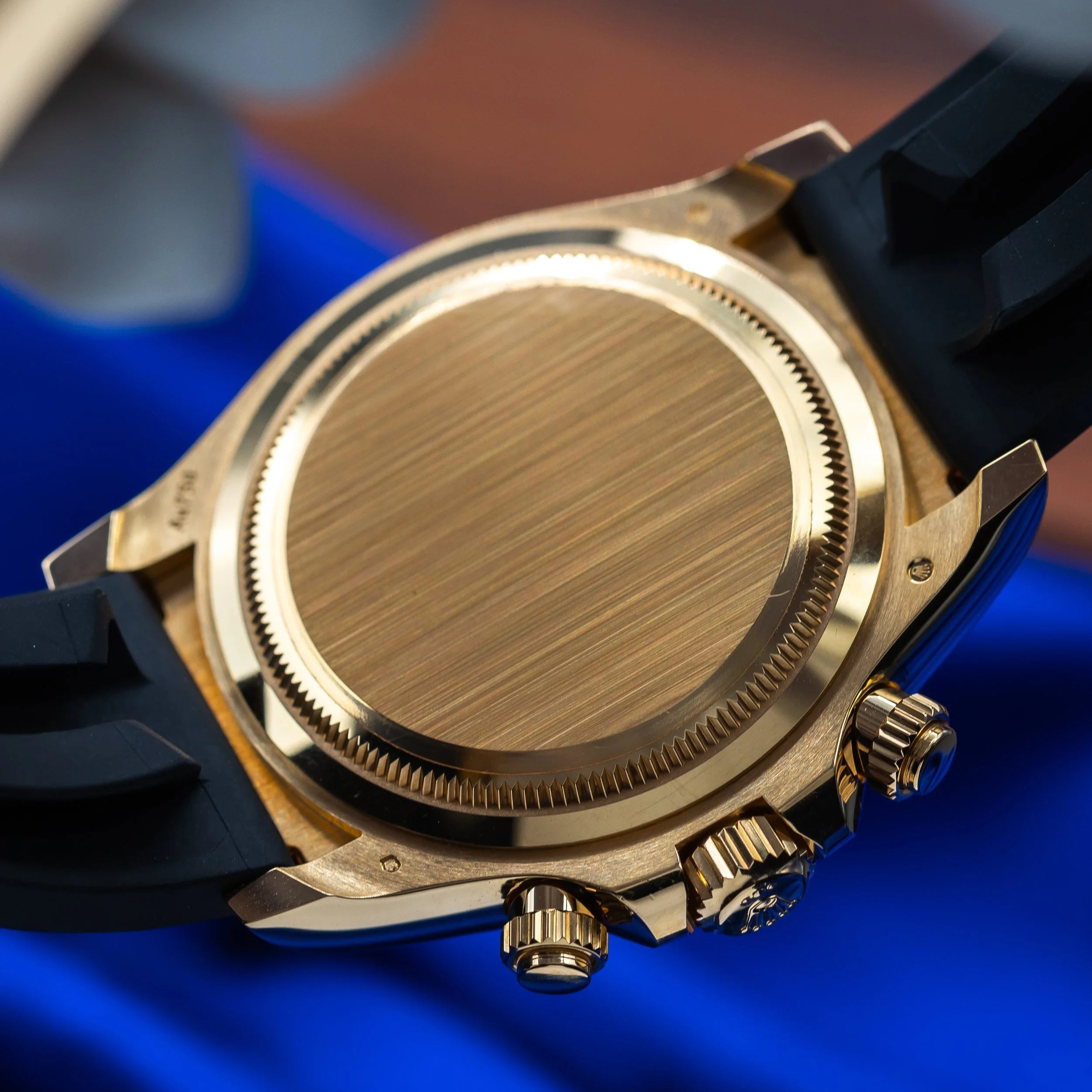 ROLEX Daytona Yellow Gold Oysterflex Black Dial "Paul Newman" 126518LN — image 19
