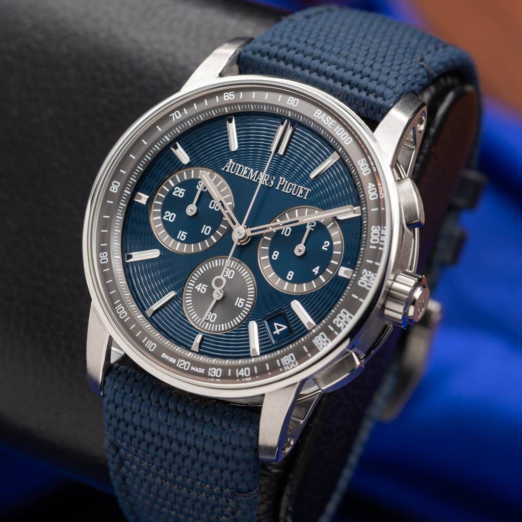 AUDEMARS PIGUET Code 11.59 Chronograph 41mm Blue Dial 26393ST.OO.A348KB.01 — image 8