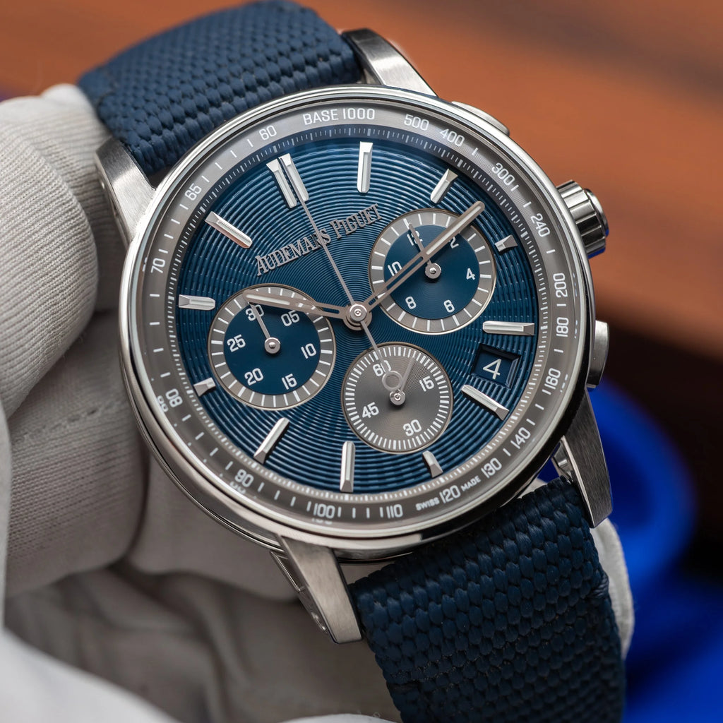 AUDEMARS PIGUET Code 11.59 Chronograph 41mm Blue Dial 26393ST.OO.A348KB.01 — image 1