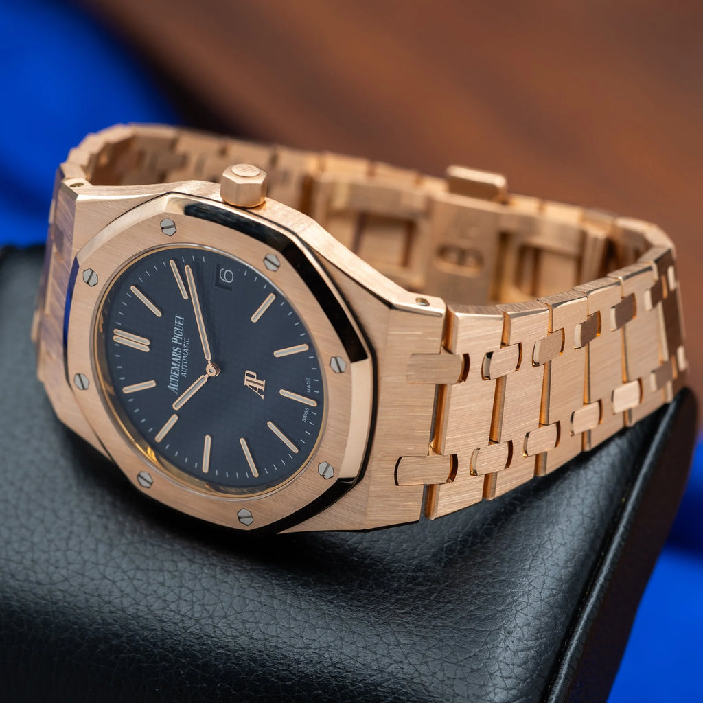 AUDEMARS PIGUET Royal Oak Extra Thin Jumbo Blue Dial 15202OR.OO.1240OR.01 — image 8