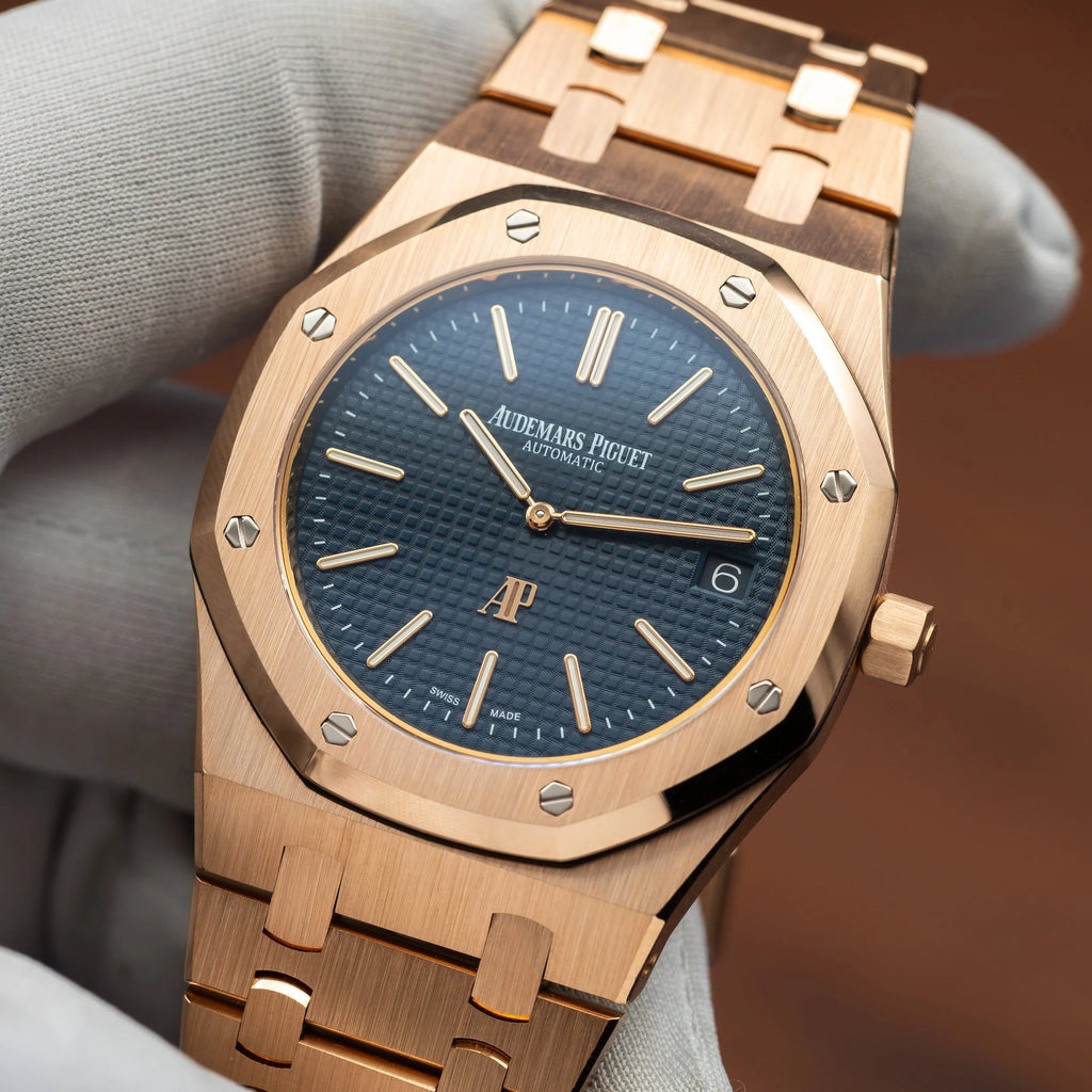 AUDEMARS PIGUET Royal Oak Extra Thin Jumbo Blue Dial 15202OR.OO.1240OR.01 — image 15
