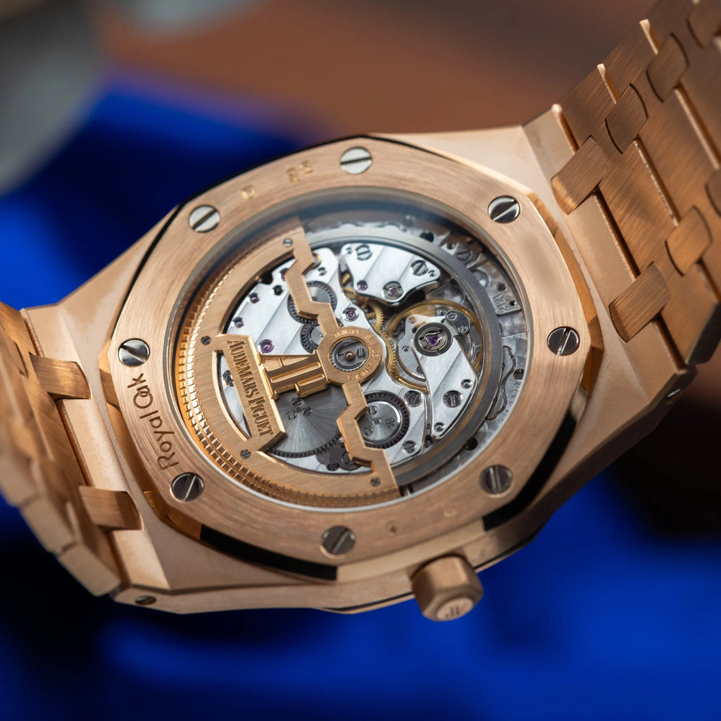 AUDEMARS PIGUET Royal Oak Extra Thin Jumbo Blue Dial 15202OR.OO.1240OR.01 — image 5