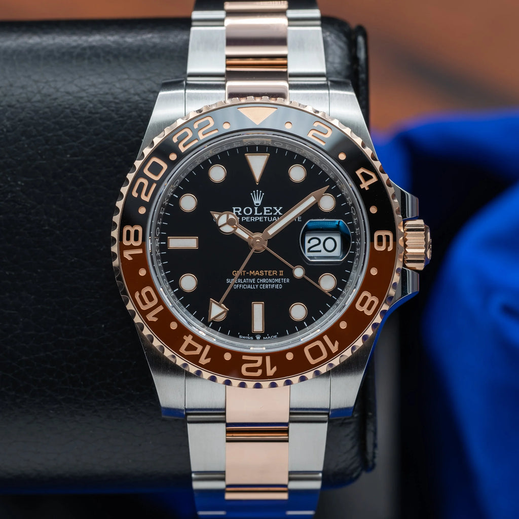 ROLEX GMT-Master II 'Root Beer' Two Tone 18k Rose Gold/Steel 126711CHNRel — image 16