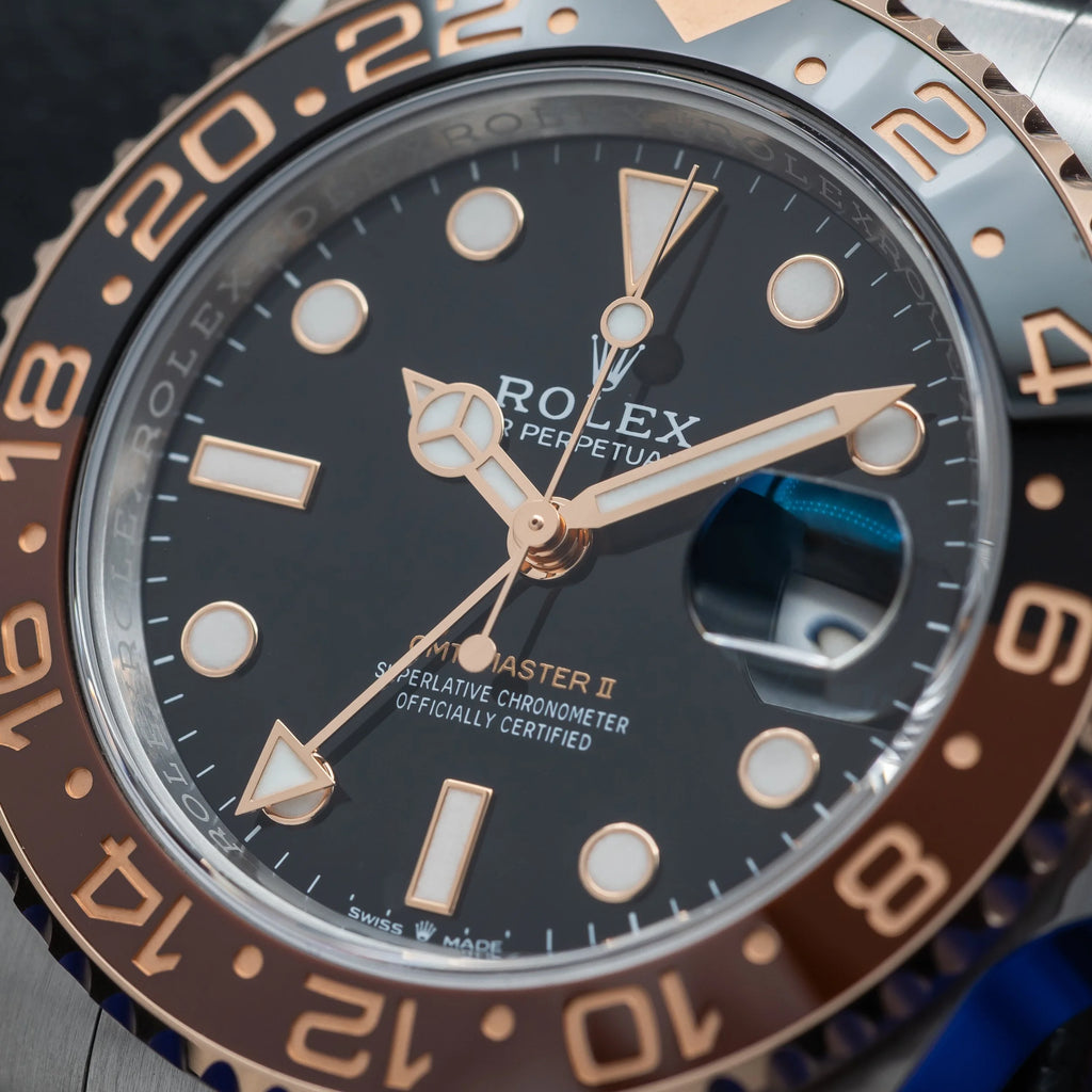 ROLEX GMT-Master II 'Root Beer' Two Tone 18k Rose Gold/Steel 126711CHNRel — image 5