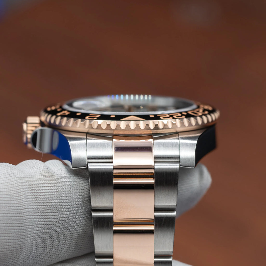 ROLEX GMT-Master II 'Root Beer' Two Tone 18k Rose Gold/Steel 126711CHNRel — image 13