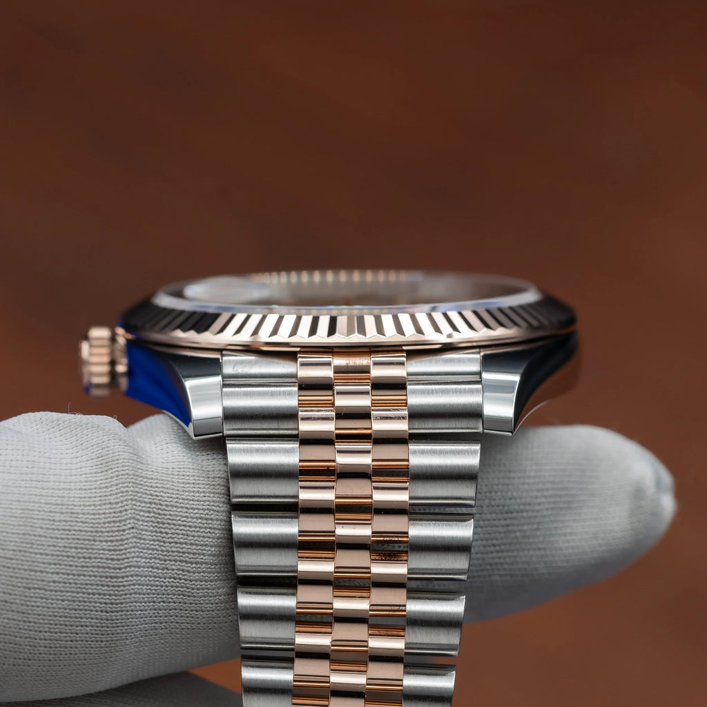 ROLEX Datejust 41mm Sundust Dial 18k Rose Gold Stainless 126331 (2026) — image 13