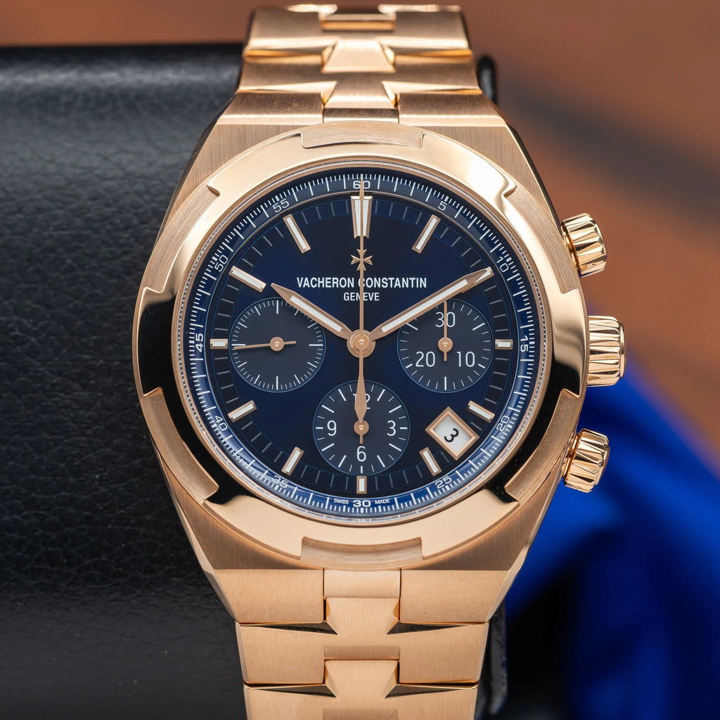 VACHERON CONSTANTIN Overseas Chronograph Rose Gold Blue Dial 5520V/210R-B952 — image 17