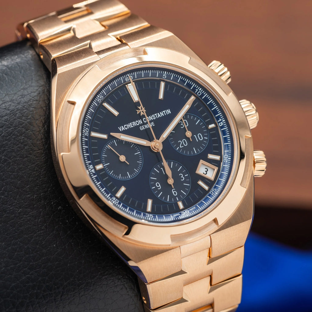 VACHERON CONSTANTIN Overseas Chronograph Rose Gold Blue Dial 5520V/210R-B952 — image 18