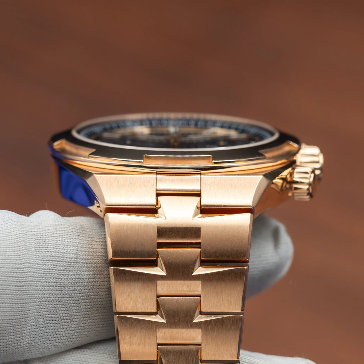 VACHERON CONSTANTIN Overseas Chronograph Rose Gold Blue Dial 5520V/210R-B952 — image 12