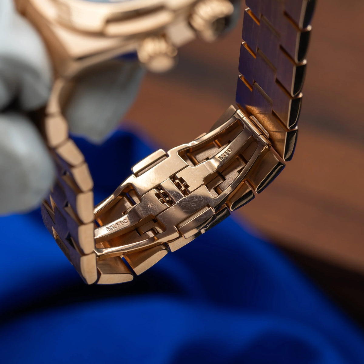 VACHERON CONSTANTIN Overseas Chronograph Rose Gold Blue Dial 5520V/210R-B952 — image 19