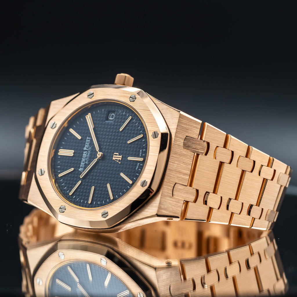AUDEMARS PIGUET Royal Oak Extra Thin Jumbo Blue Dial 15202OR.OO.1240OR.01 — image 3