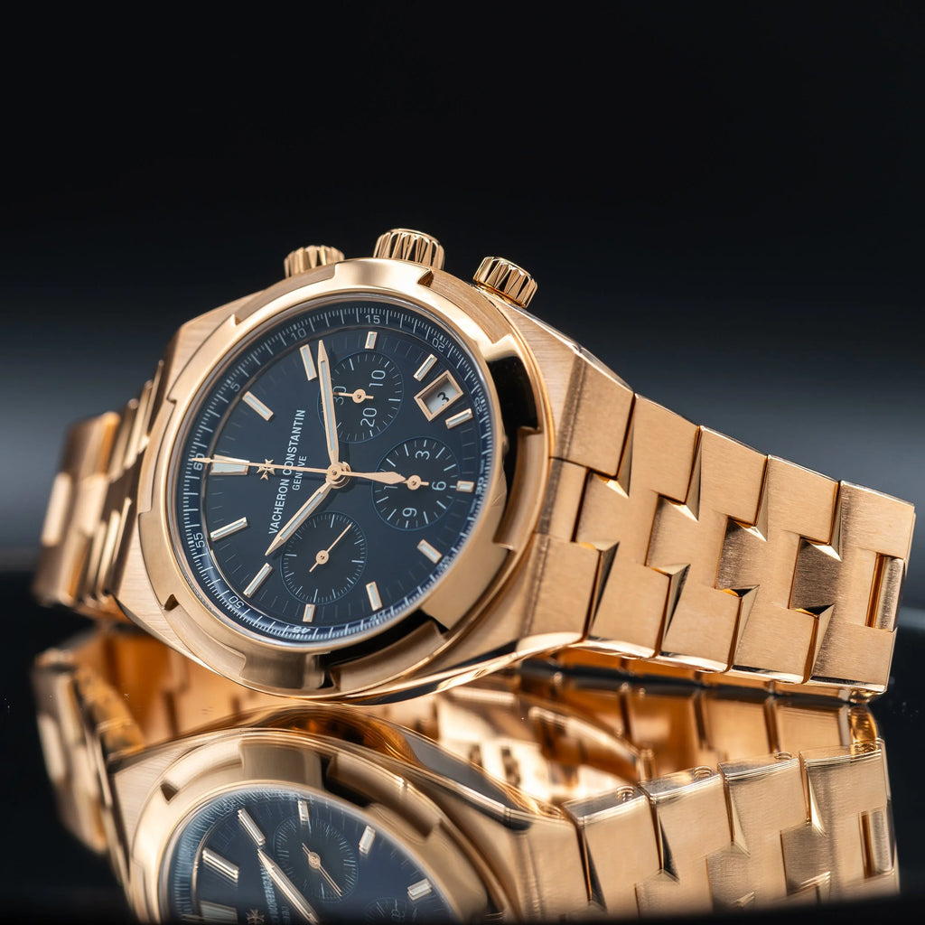 VACHERON CONSTANTIN Overseas Chronograph Rose Gold Blue Dial 5520V/210R-B952 — image 4