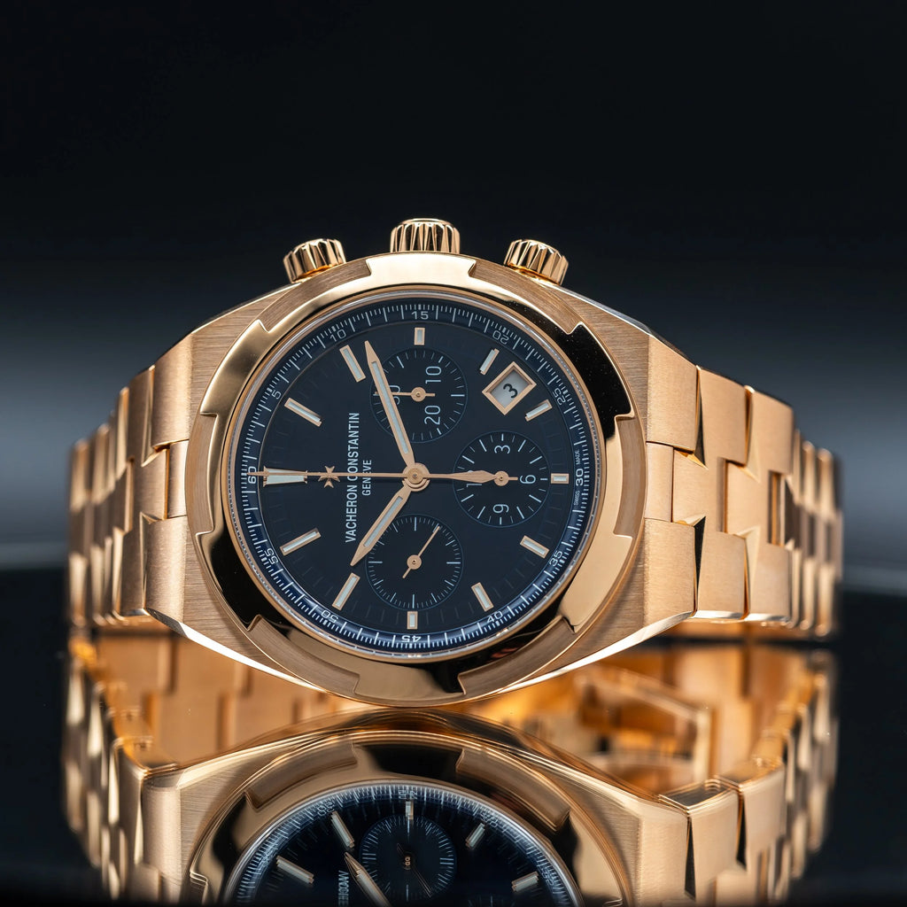 VACHERON CONSTANTIN Overseas Chronograph Rose Gold Blue Dial 5520V/210R-B952 — image 2