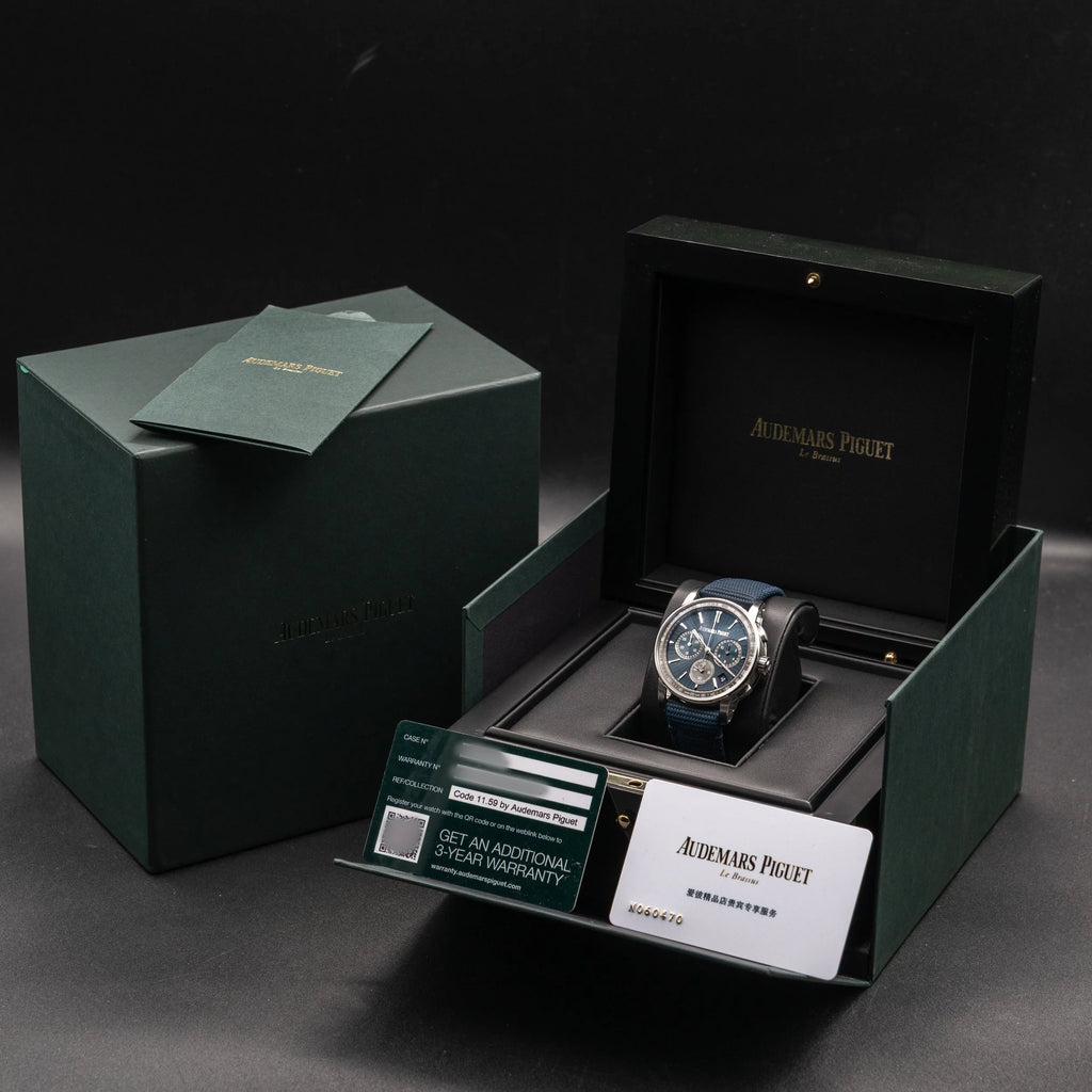 AUDEMARS PIGUET Code 11.59 Chronograph 41mm Blue Dial 26393ST.OO.A348KB.01 — image 3