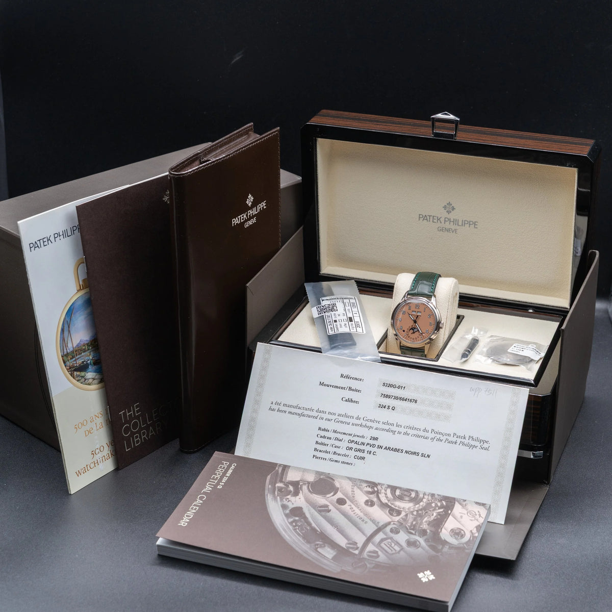 PATEK PHILIPPE Grand Complications Salmon Dial Perpetual Calendar 5320G-011 — image 3