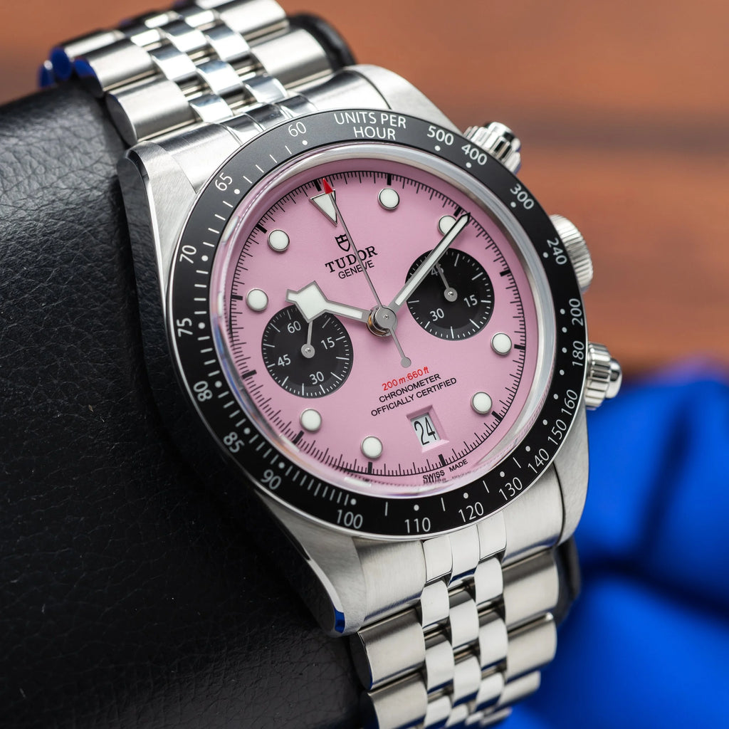 TUDOR Black Bay Chrono Pink Dial Stainless Steel M79360N-0019 — image 17