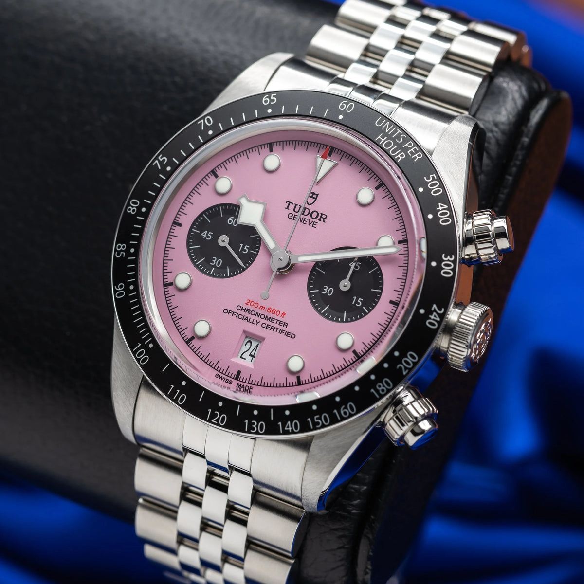 TUDOR Black Bay Chrono Pink Dial Stainless Steel M79360N-0019 — image 6