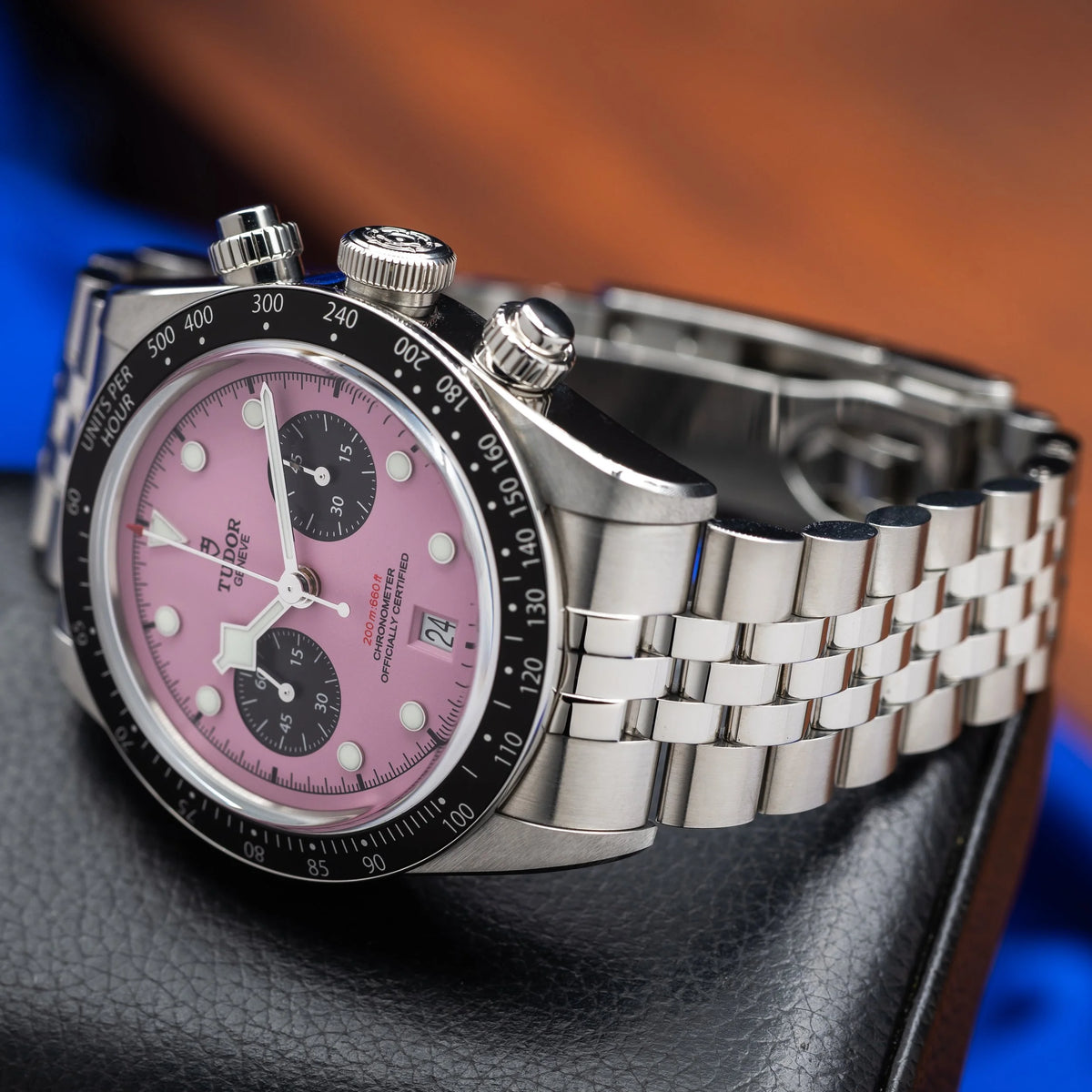 TUDOR Black Bay Chrono Pink Dial Stainless Steel M79360N-0019 — image 7