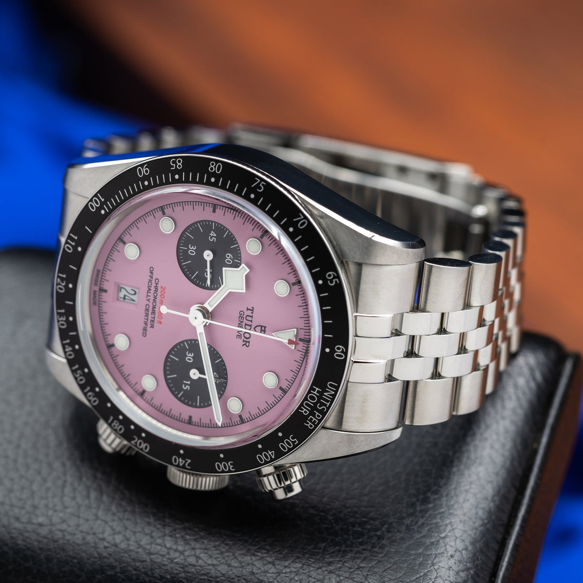 TUDOR Black Bay Chrono Pink Dial Stainless Steel M79360N-0019 — image 8