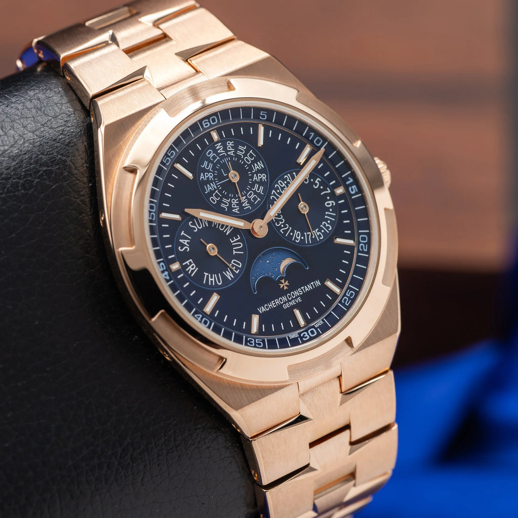 VACHERON CONSTANTIN Overseas Rose Gold Perpetual Calendar Blue Dial 4300V — image 17