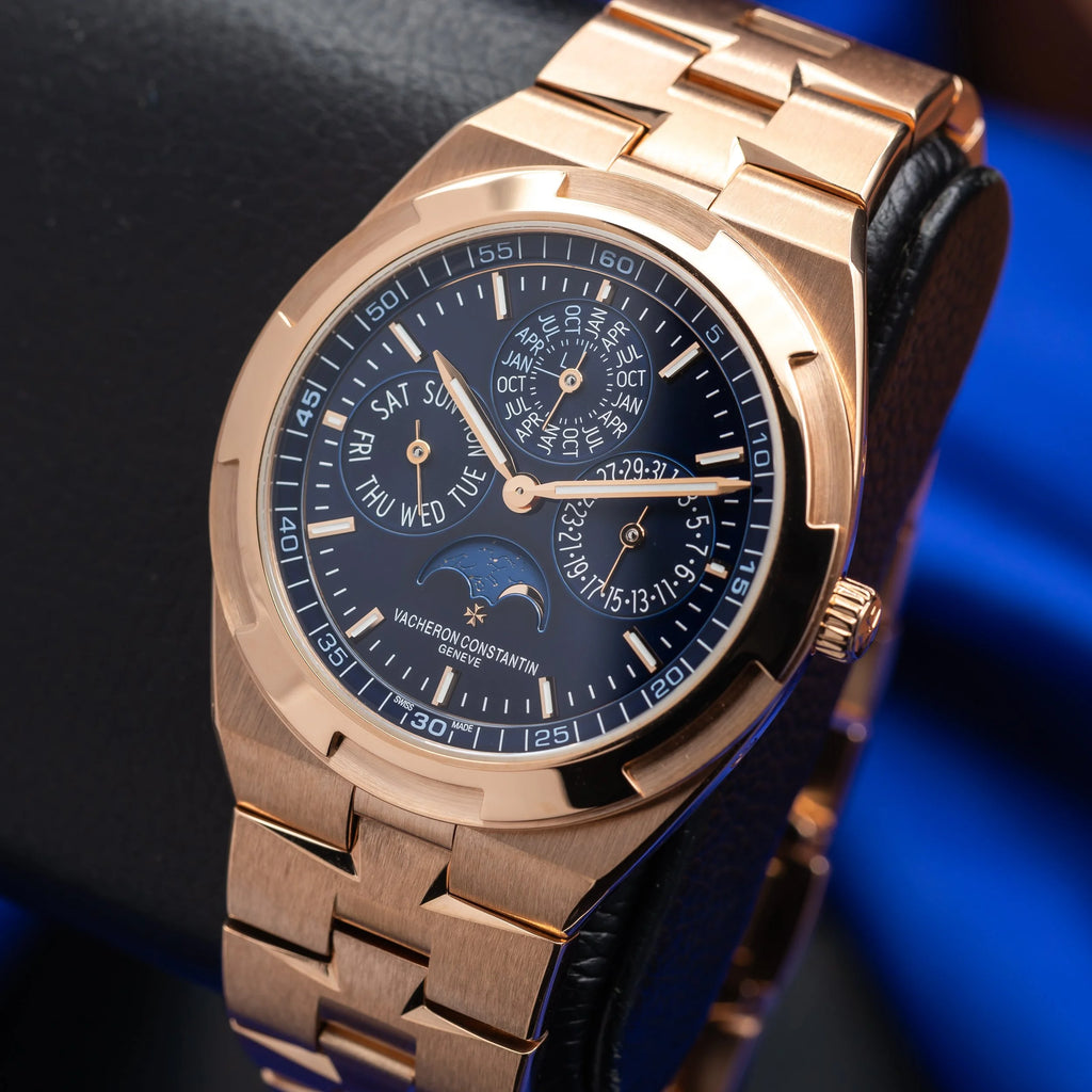 VACHERON CONSTANTIN Overseas Rose Gold Perpetual Calendar Blue Dial 4300V — image 18