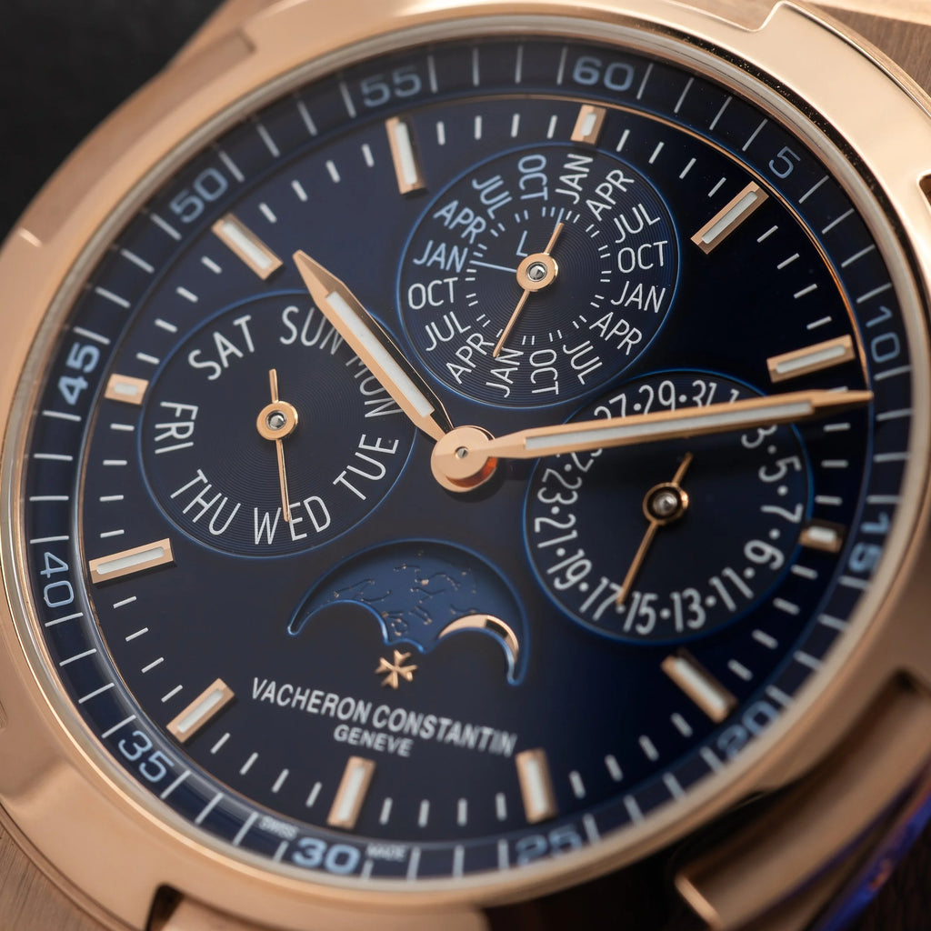 VACHERON CONSTANTIN Overseas Rose Gold Perpetual Calendar Blue Dial 4300V — image 5