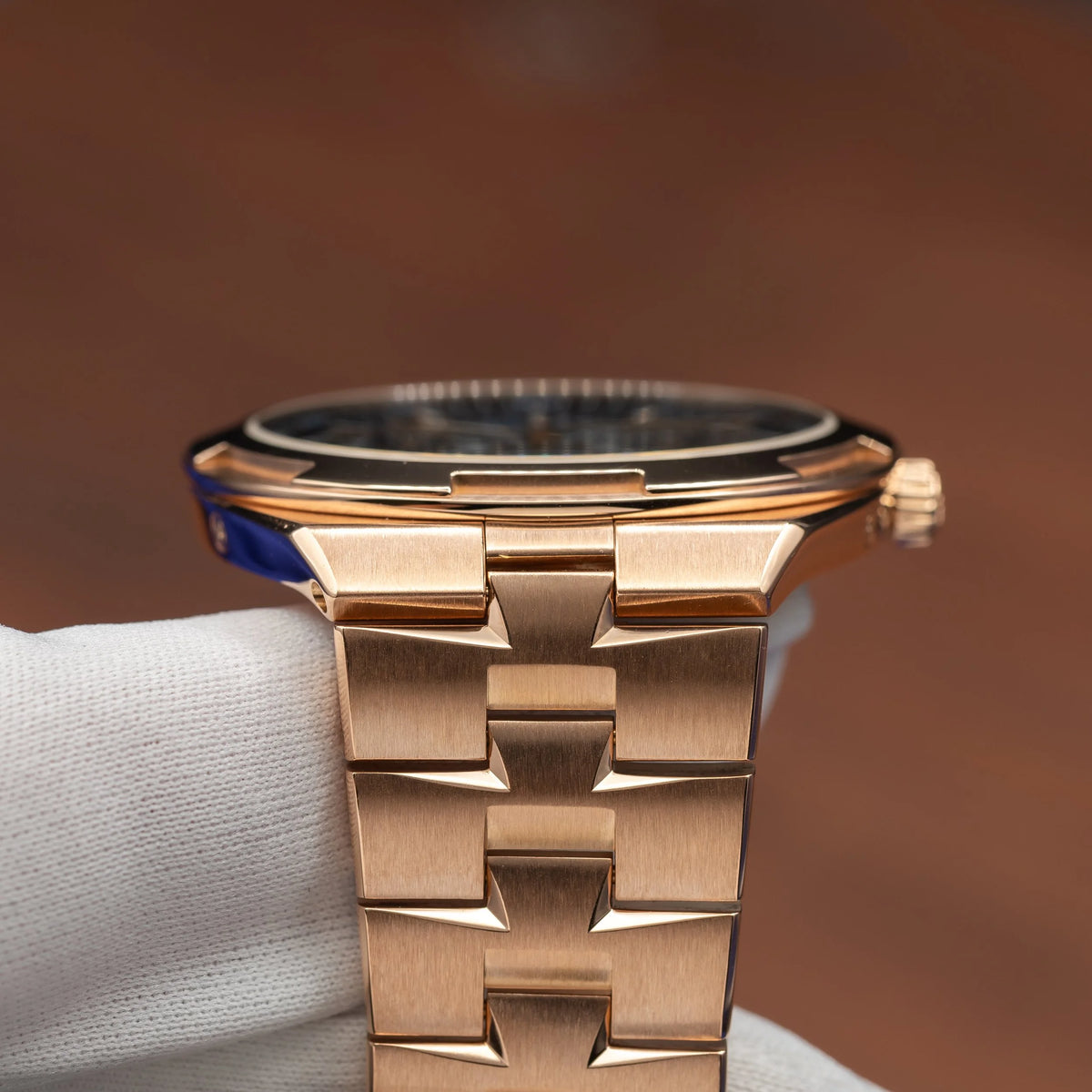 VACHERON CONSTANTIN Overseas Rose Gold Perpetual Calendar Blue Dial 4300V — image 11