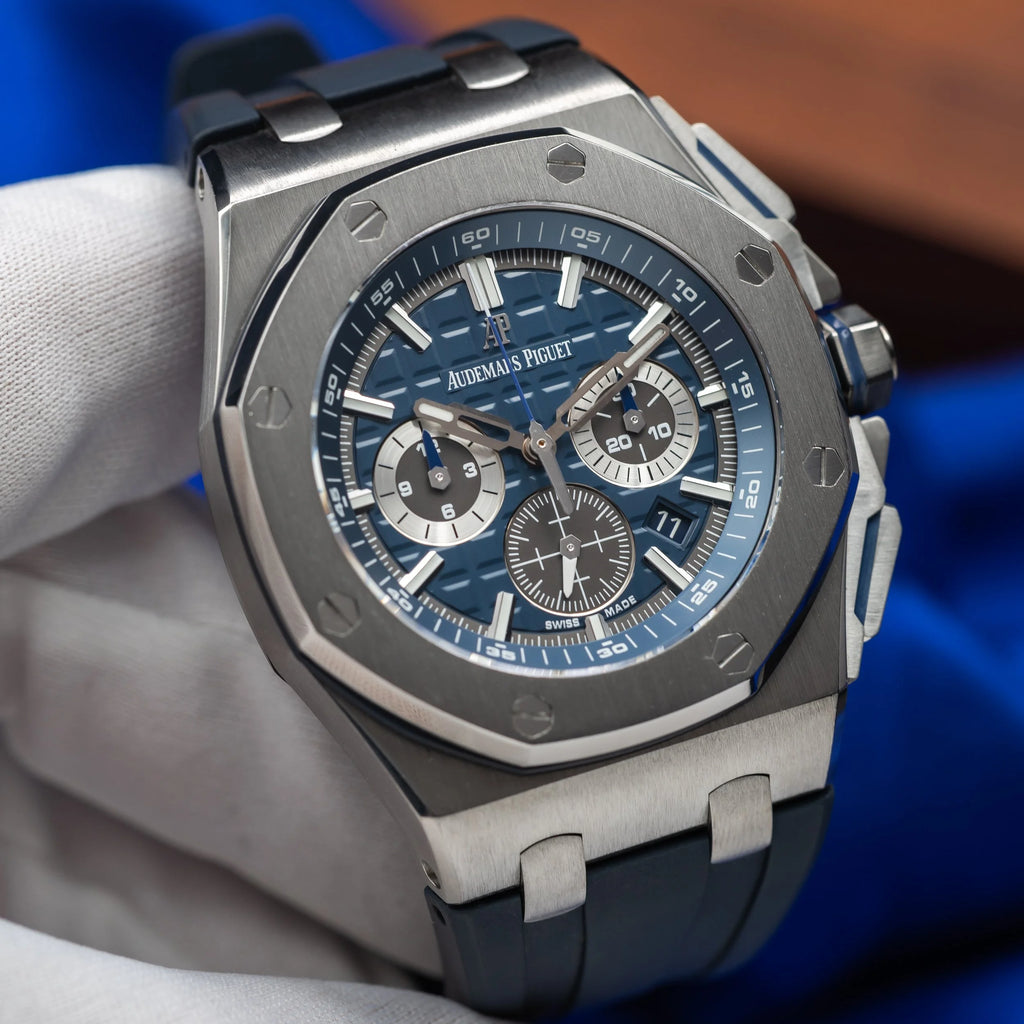 AUDEMARS PIGUET Royal Oak Offshore Chrono Titanium Blue 26480TI.OO.A027CA.01 — image 1