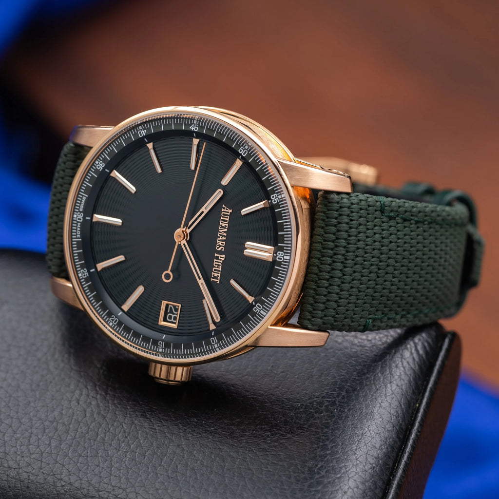 AUDEMARS PIGUET Code 11.59 Rose Gold Green Concentric Dial 15210OR.OO.A056KB.01 — image 9