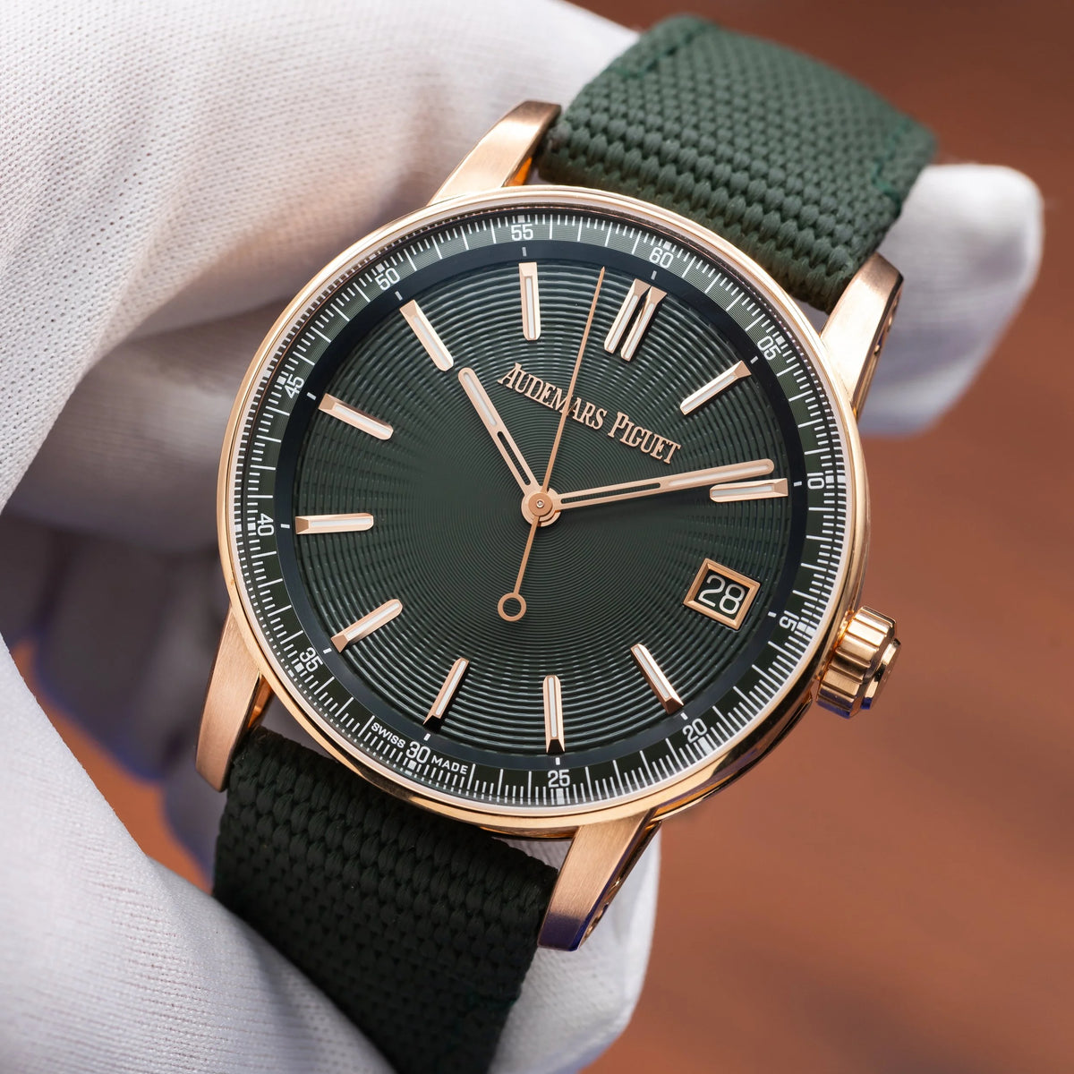 AUDEMARS PIGUET Code 11.59 Rose Gold Green Concentric Dial 15210OR.OO.A056KB.01 — image 15