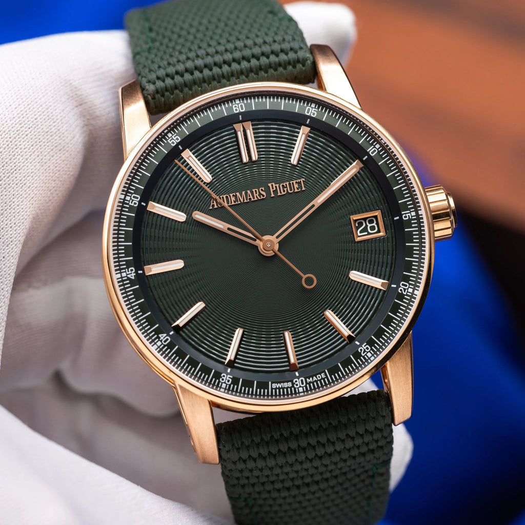 AUDEMARS PIGUET Code 11.59 Rose Gold Green Concentric Dial 15210OR.OO.A056KB.01 — image 1