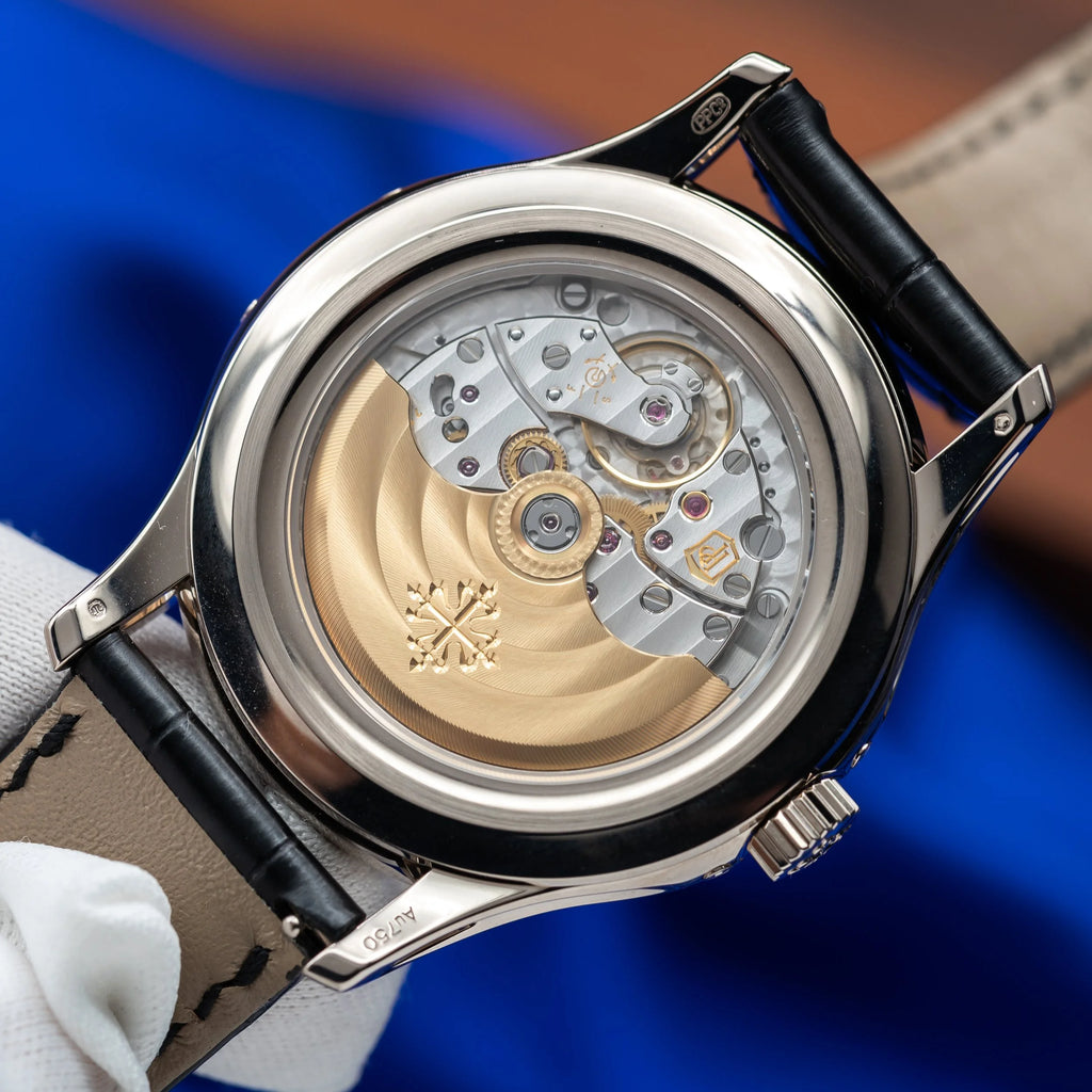 PATEK PHILIPPE Annual Calendar White Gold Blue Dial 5205G-013 (2025) — image 6