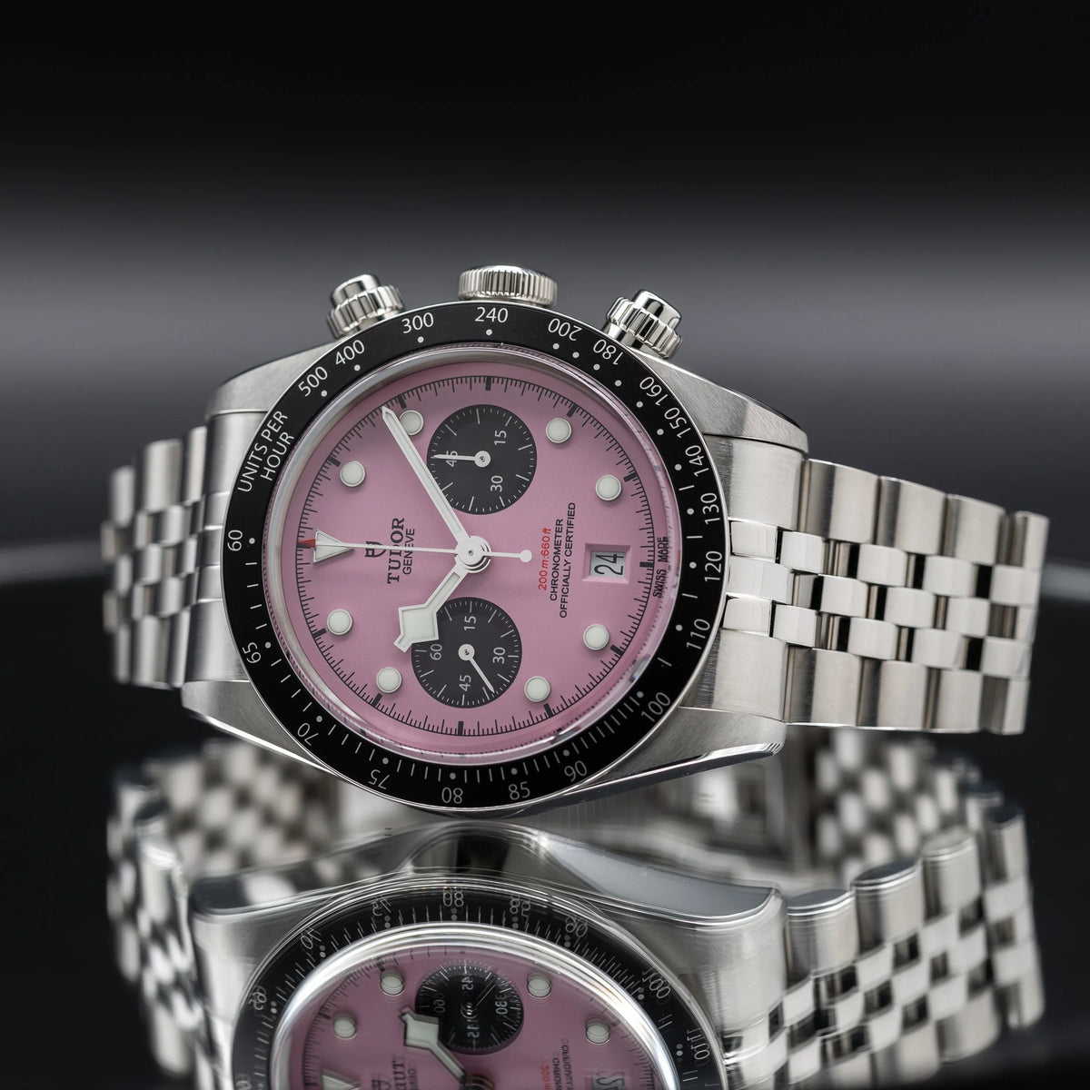 TUDOR Black Bay Chrono Pink Dial Stainless Steel M79360N-0019 — image 2