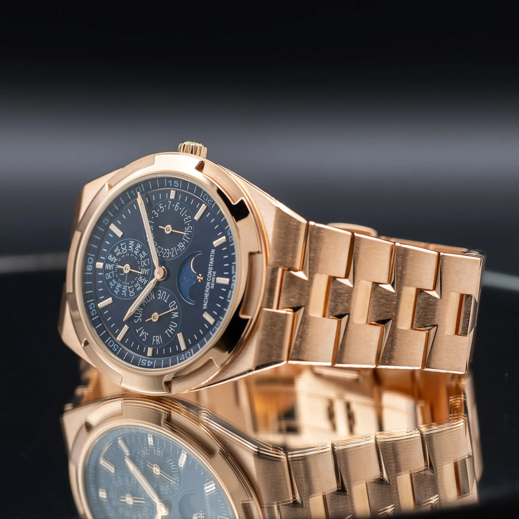 VACHERON CONSTANTIN Overseas Rose Gold Perpetual Calendar Blue Dial 4300V — image 4