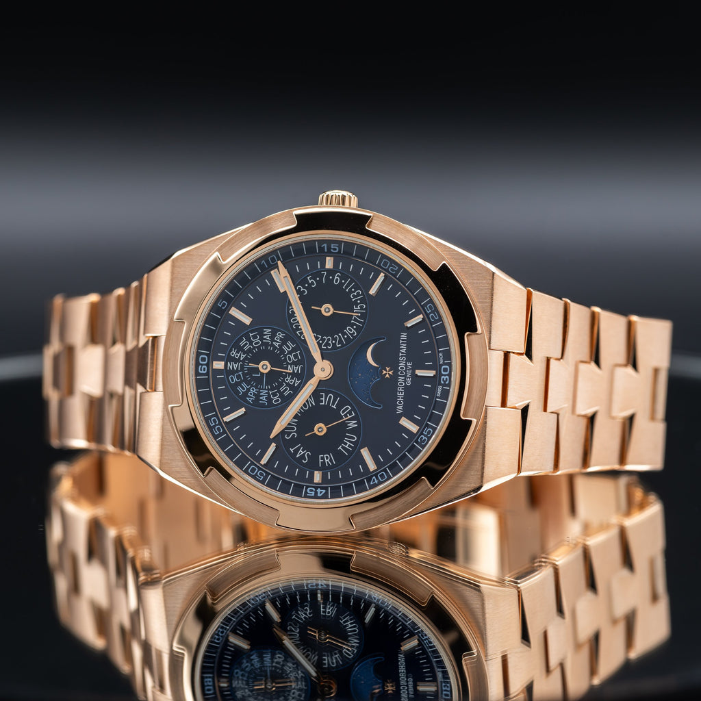 VACHERON CONSTANTIN Overseas Rose Gold Perpetual Calendar Blue Dial 4300V — image 2