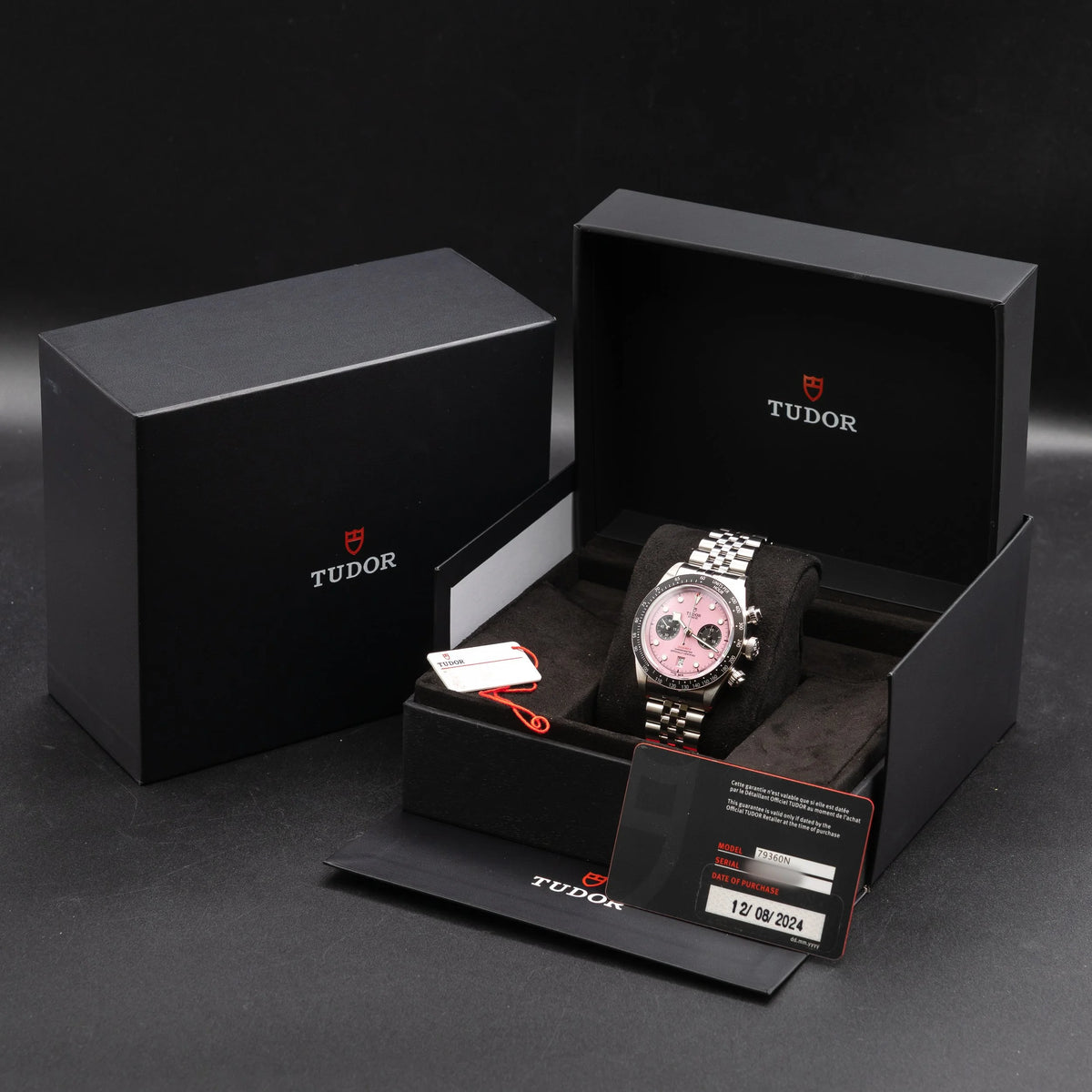 TUDOR Black Bay Chrono Pink Dial Stainless Steel M79360N-0019 — image 3